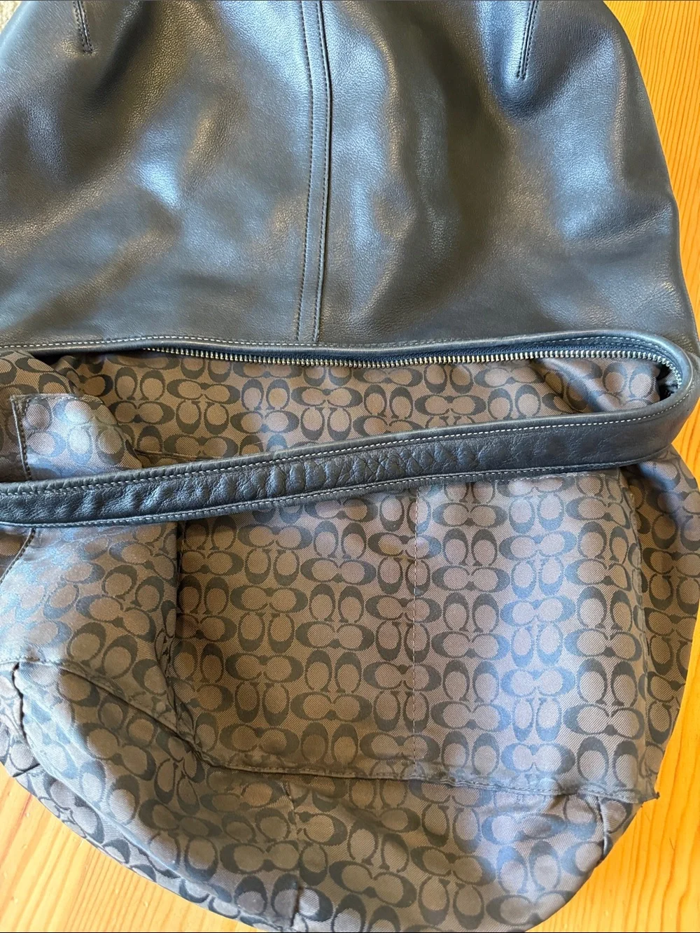 Y2K Vintage médium Coach Ergo leather shoulder Bag